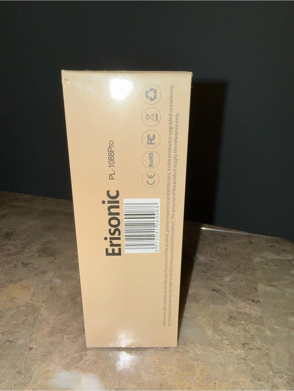 Erisonic Neck Face Lifting Massager white